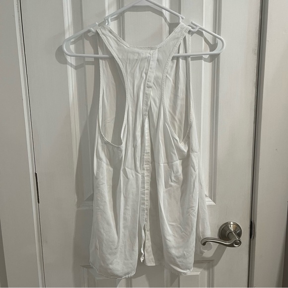 Lululemon Athletica White All Tied Up Top - Picture 1 of 3